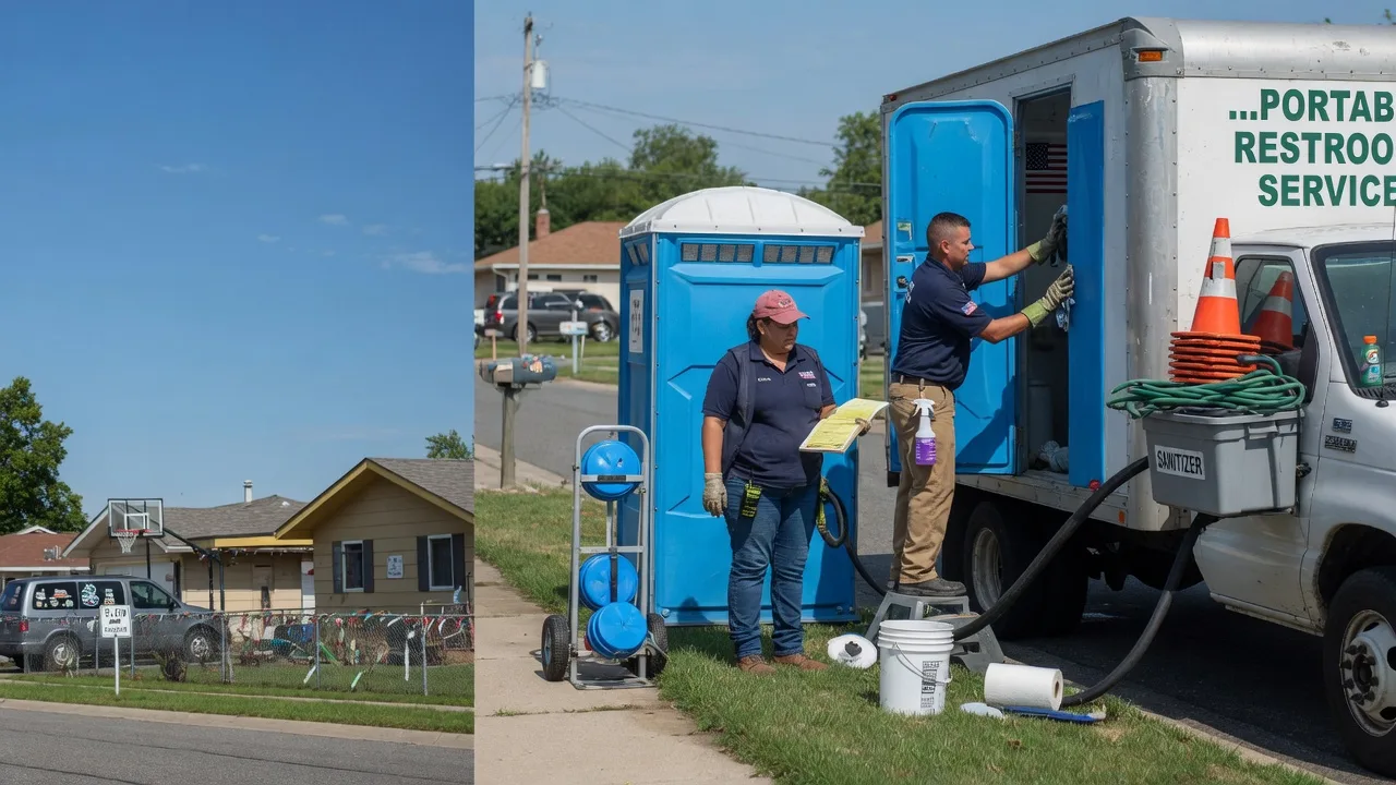 Portable Toilet Rental in Pittsford, MI near me